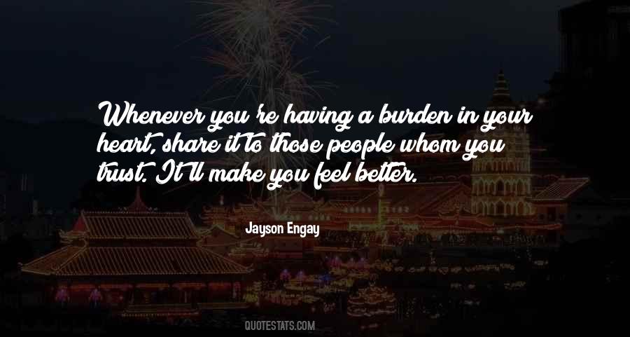 Burden In Quotes #861751