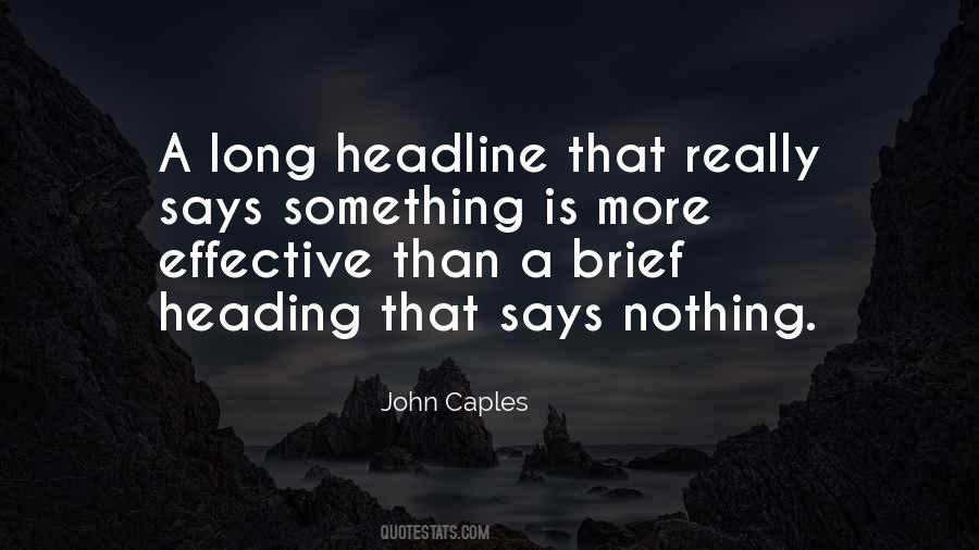 Best Headlines Quotes #221796