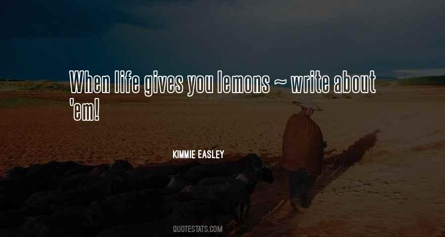 Life Lemons Quotes #876415