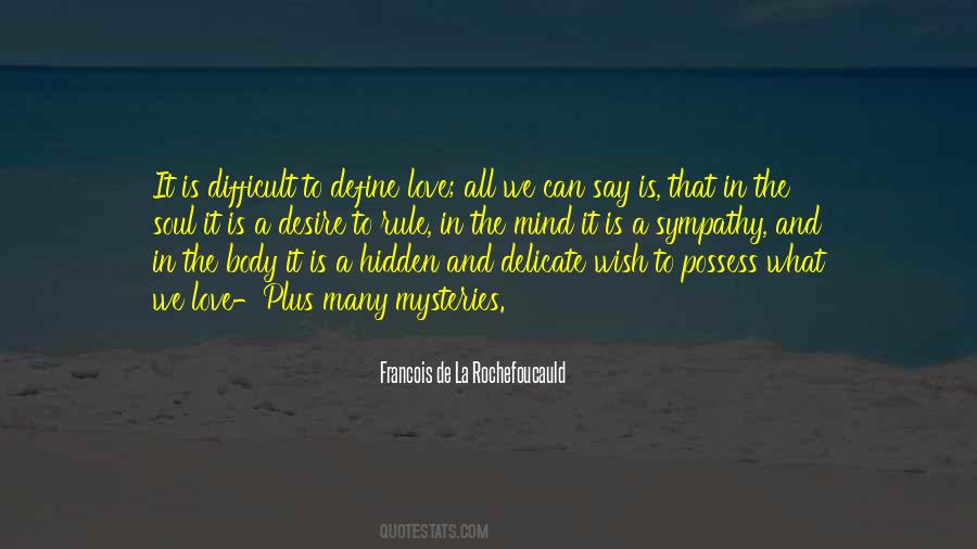 Best Hidden Love Quotes #99960