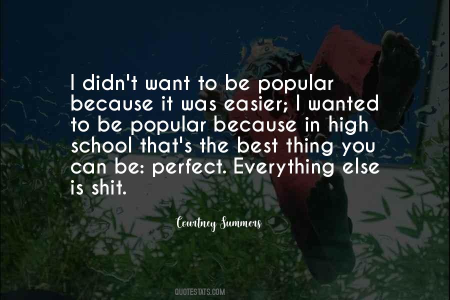 Best High School Quotes #1471215