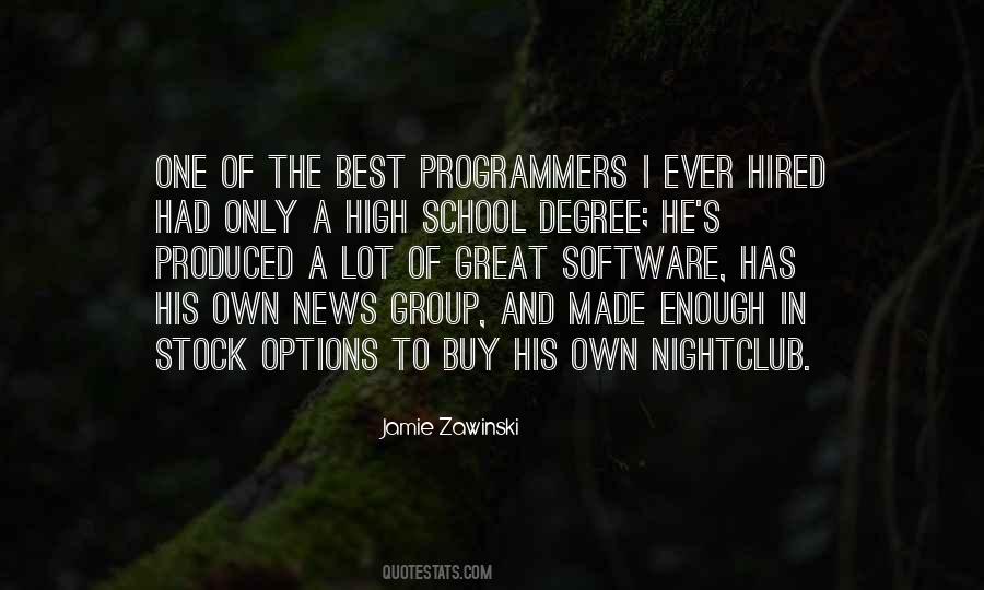 Best High School Quotes #1653161