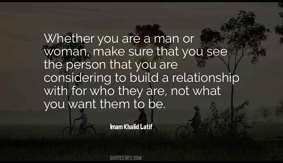 Quotes About Man Woman Relationship #1717354