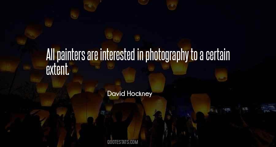 Hockney Photography Quotes #1711157