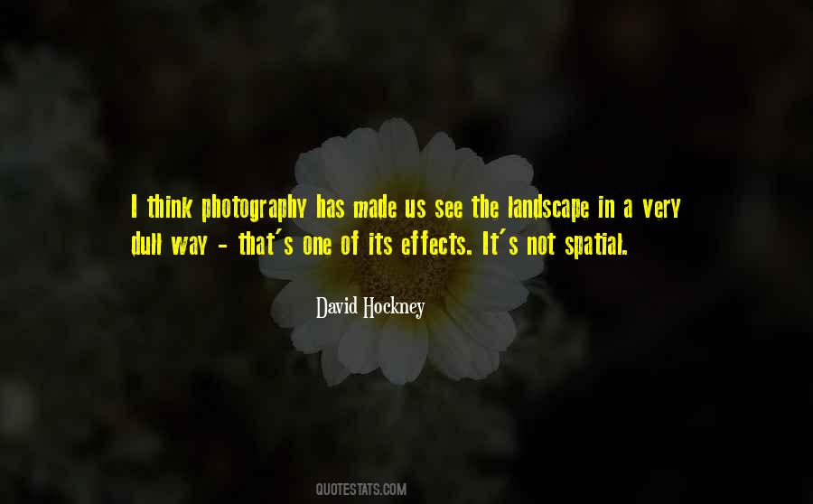 Hockney Photography Quotes #1744386
