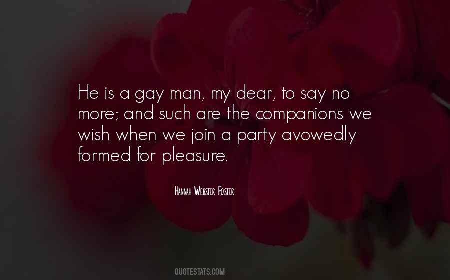 Gay Man Quotes #1233419