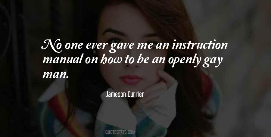 Gay Man Quotes #1306415