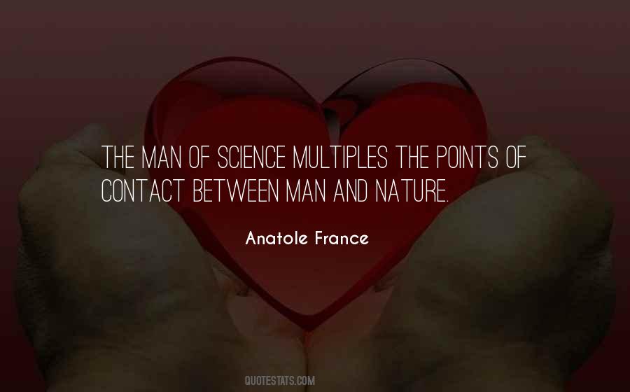 Quotes About Man Nature #63579