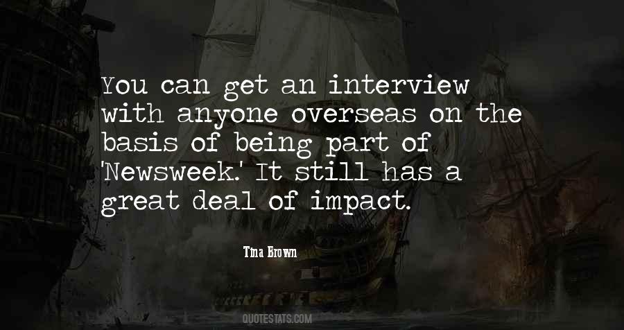 Great Impact Quotes #1774305