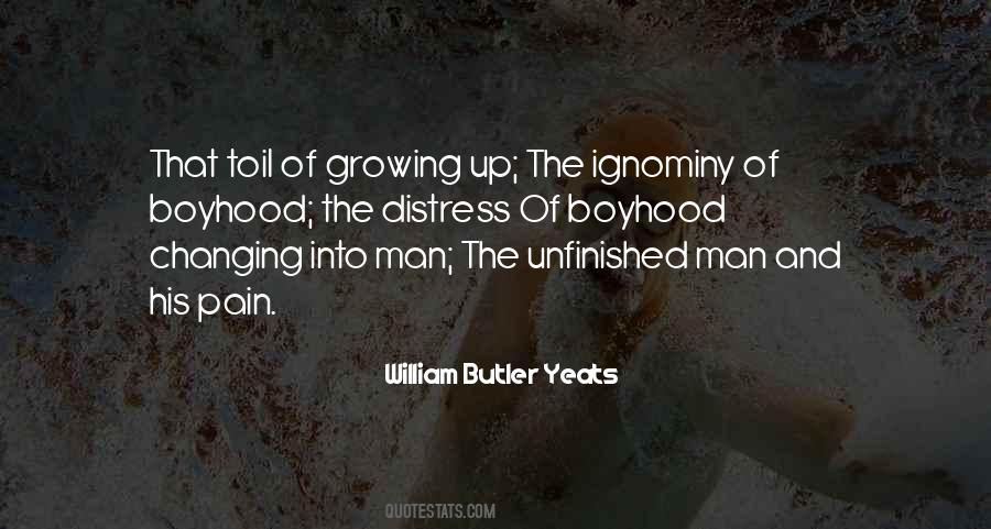 Quotes About Man Growing Up #1292677