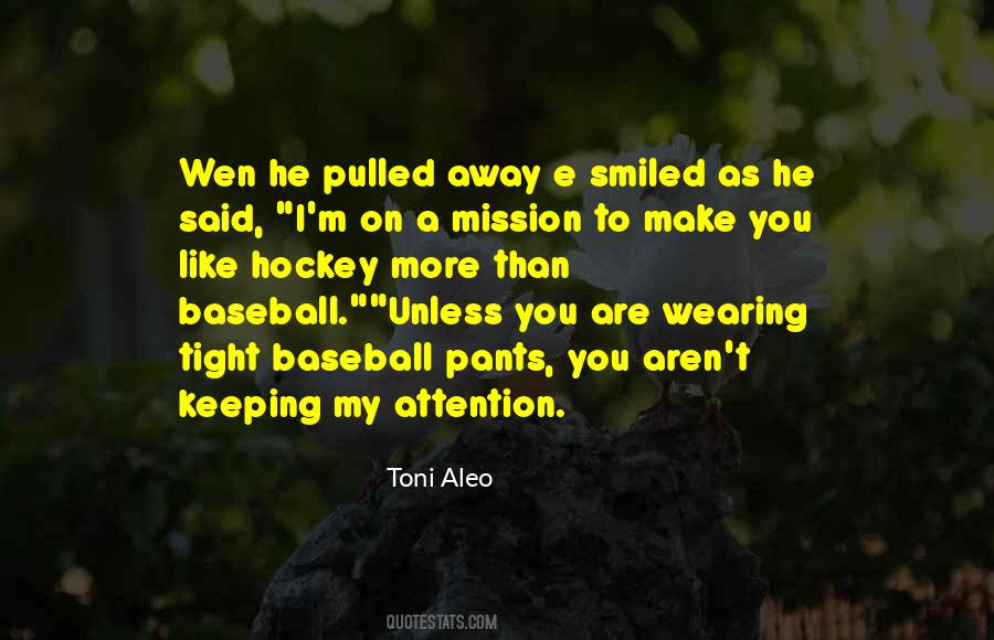 Baseball Romance Quotes #1826292