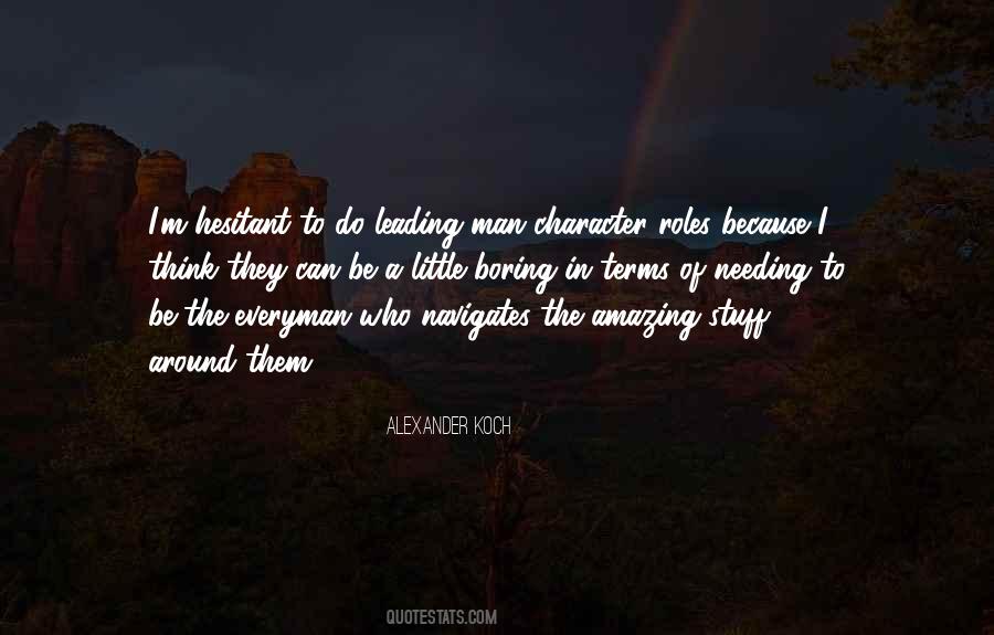 Quotes About Man Character #1200603