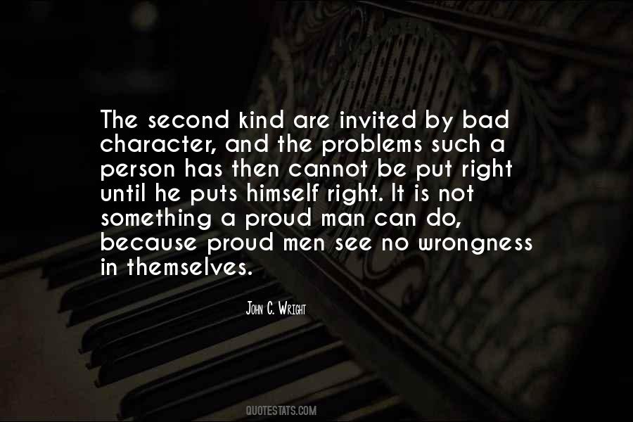 Quotes About Man Character #146467