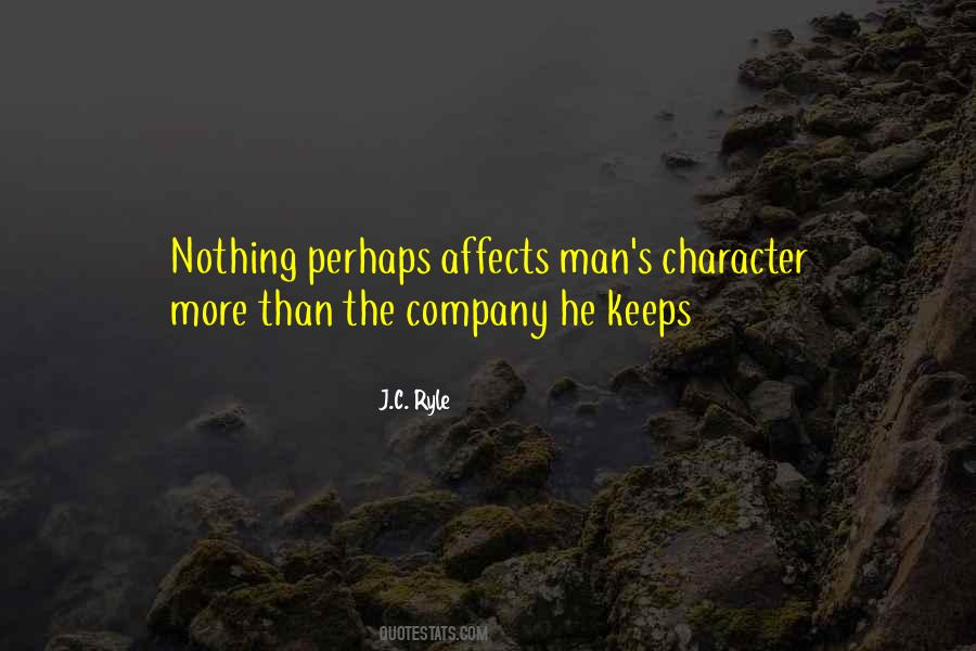Quotes About Man Character #198710