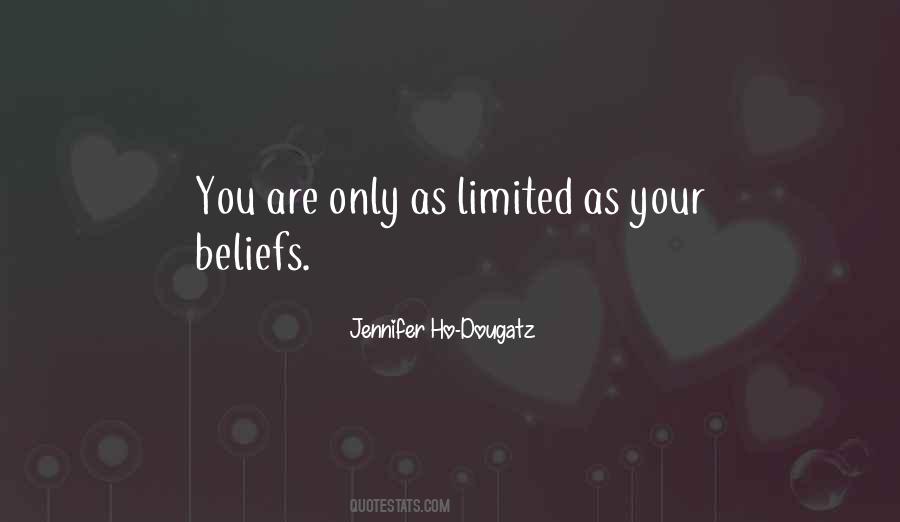 Limiting Belief Quotes #868114