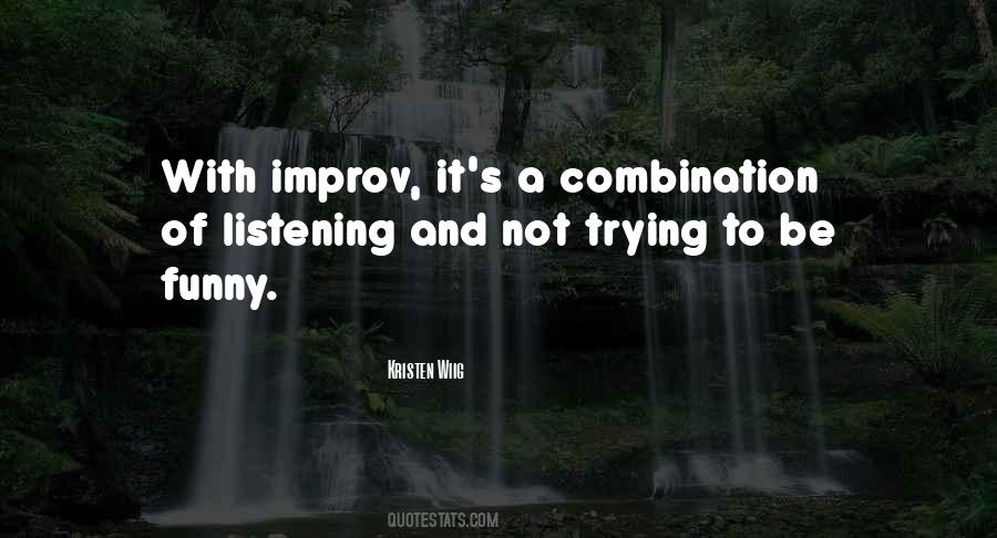 Best Improv Quotes #159673