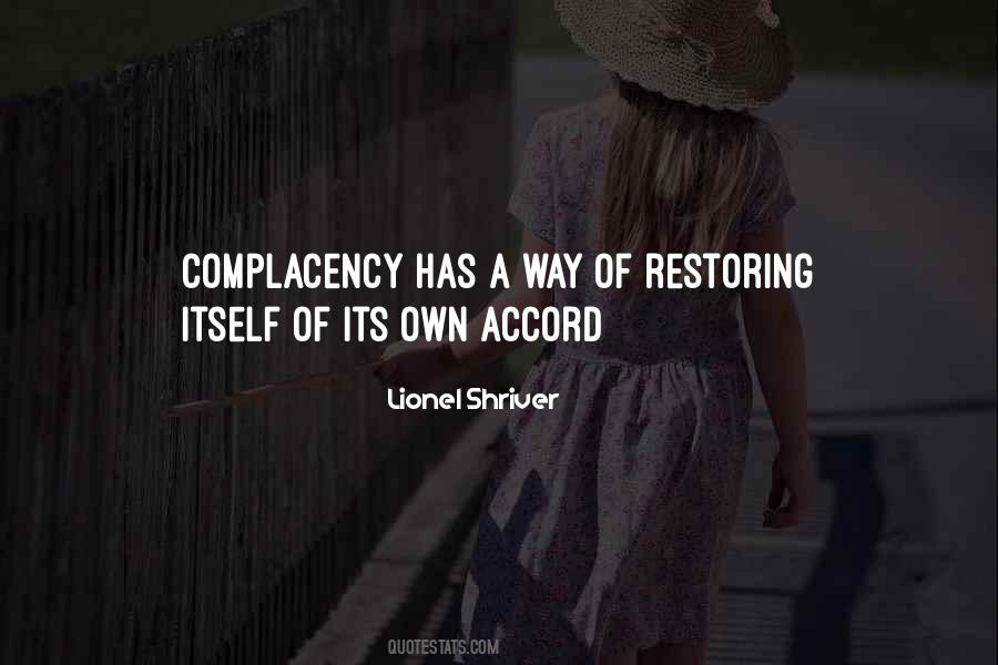Own Accord Quotes #1059227