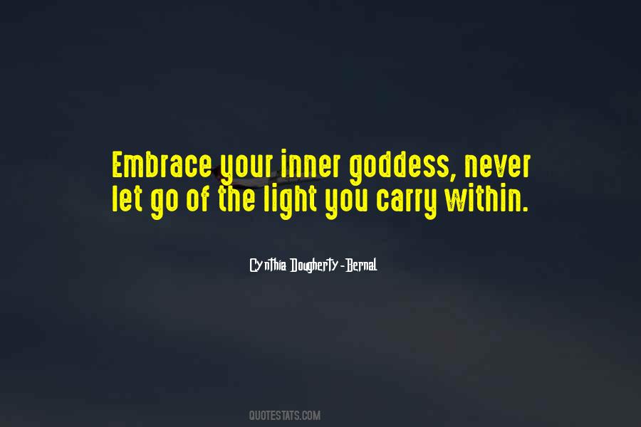 Best Inner Goddess Quotes #1308838