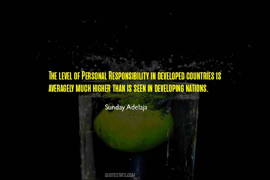 Developed And Developing Quotes #1159214