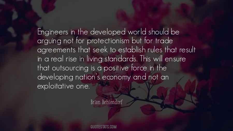 Developed And Developing Quotes #1259643