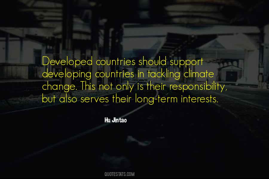 Developed And Developing Quotes #246532