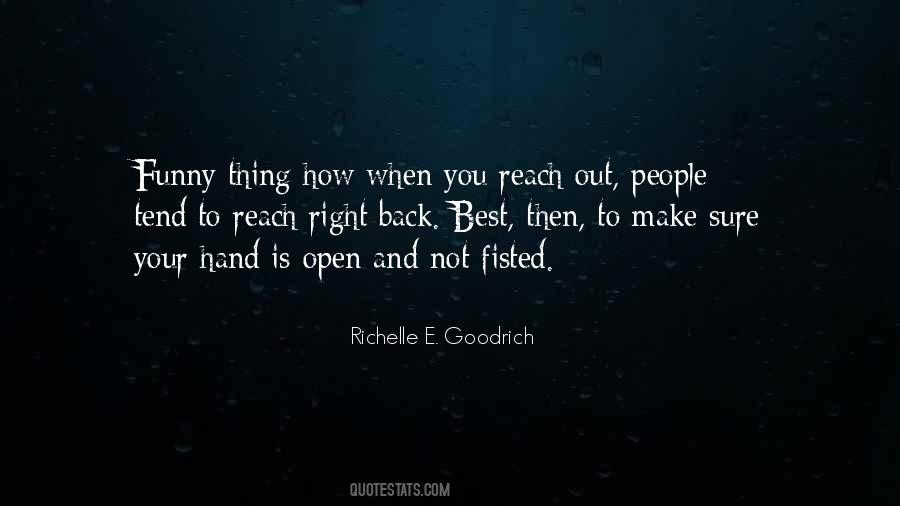 Reach Right Quotes #9129