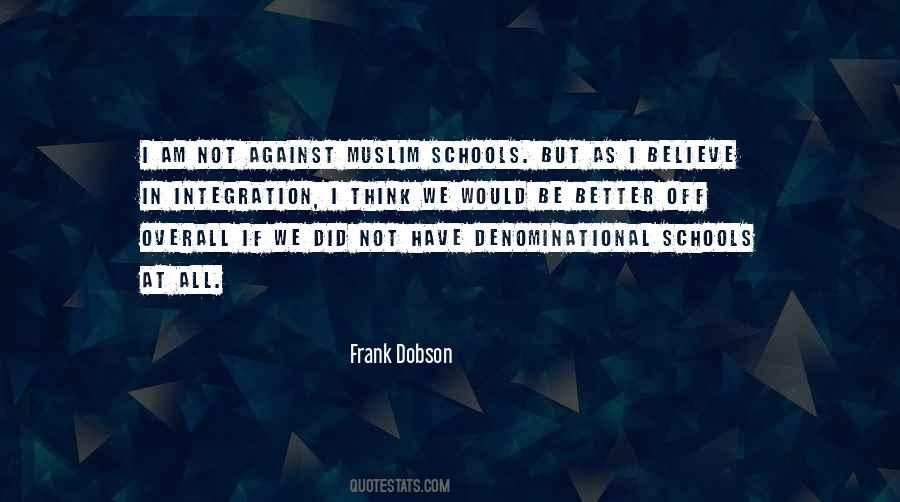 Denominational Schools Quotes #1845316