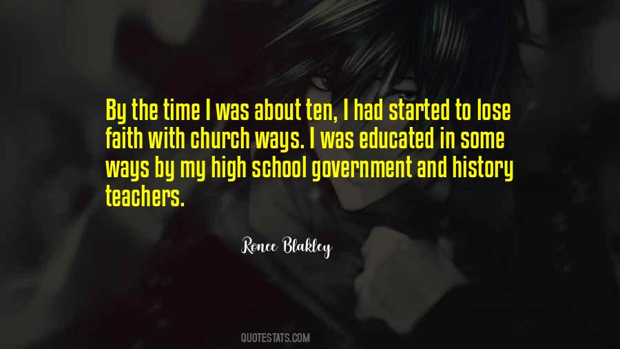 Time Is The Best Teacher Quotes #25458