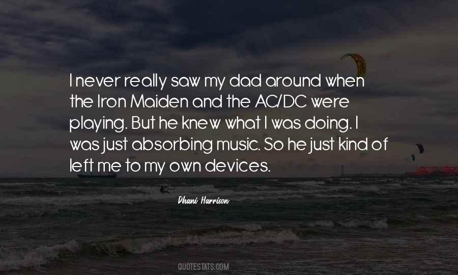 Best Iron Maiden Quotes #313071