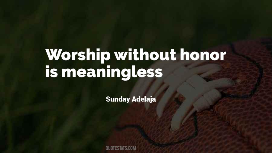 Honoring People Quotes #1615824