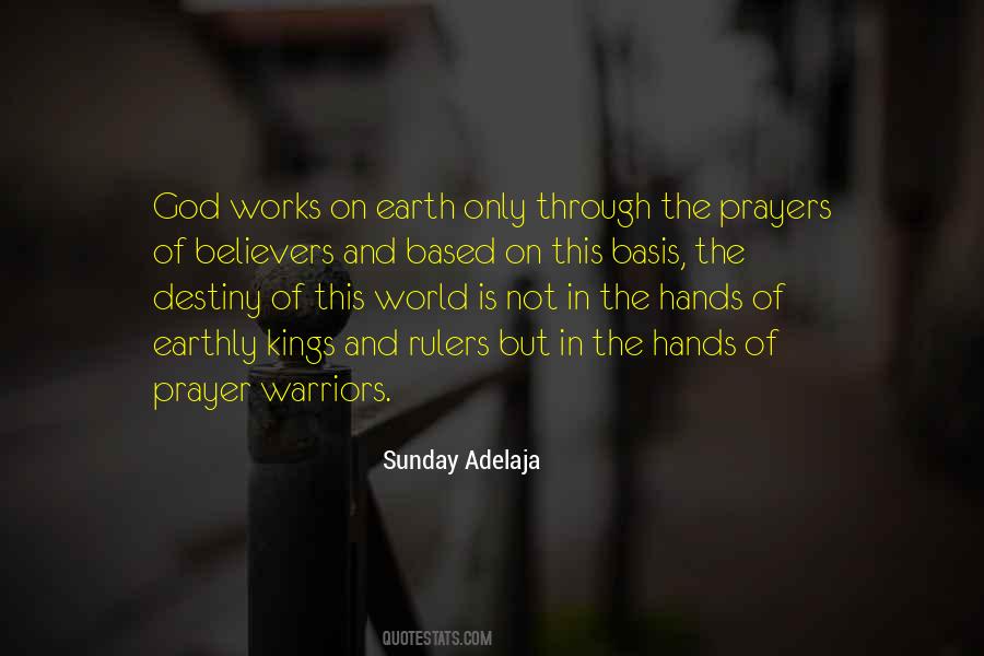 God And Warriors Quotes #1310019