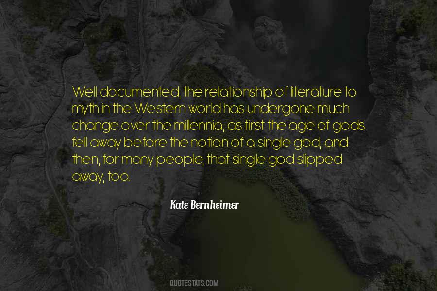 Western Literature Quotes #1495677