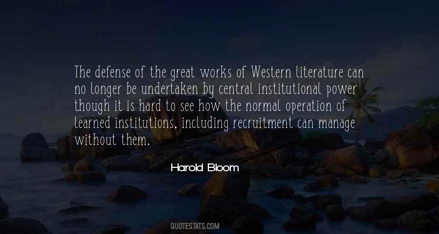 Western Literature Quotes #1566964