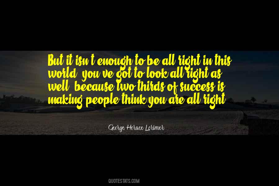Right In Quotes #1853206