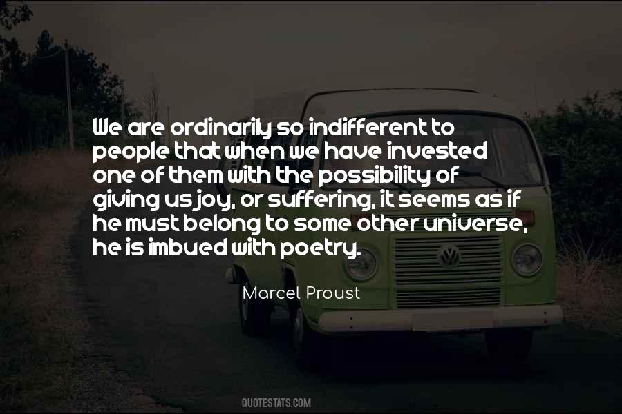Indifferent Universe Quotes #251127