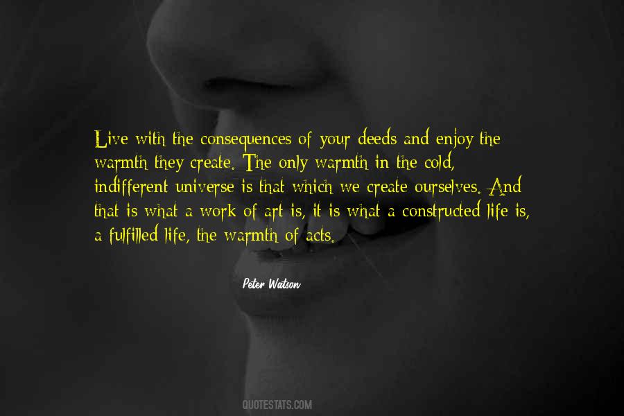 Indifferent Universe Quotes #846608