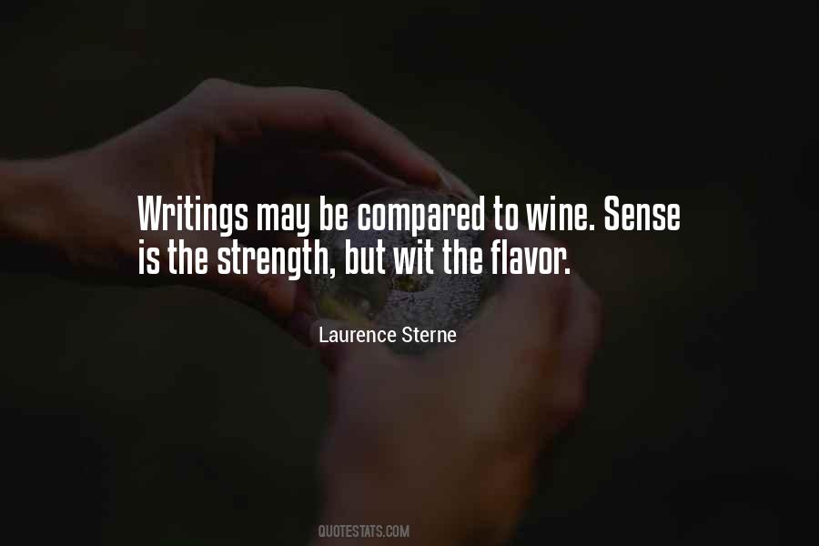 Wine Flavor Quotes #166765