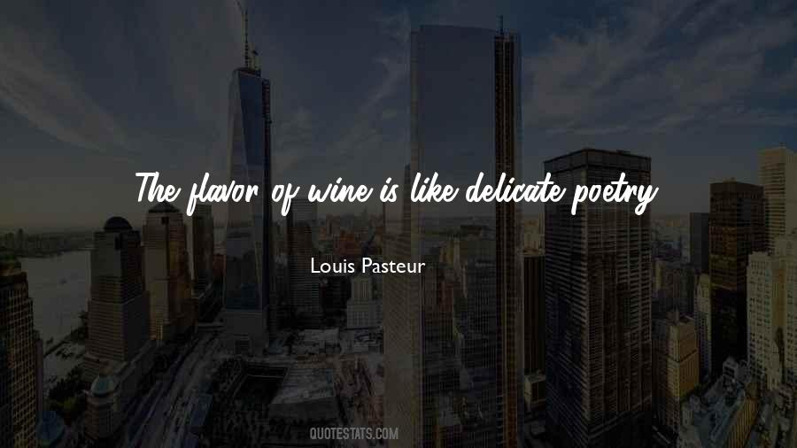 Wine Flavor Quotes #665741