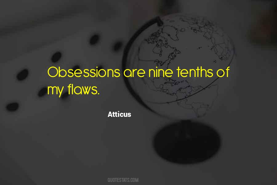 My Flaws Quotes #1624080