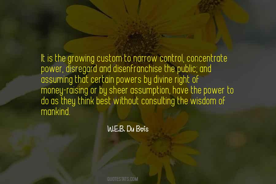 Power Of Wisdom Quotes #170144