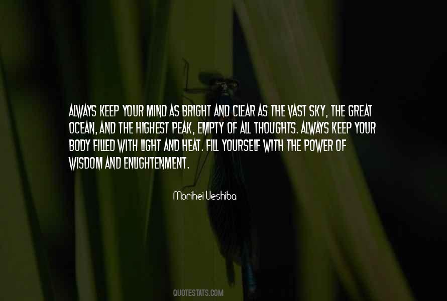 Power Of Wisdom Quotes #1713881