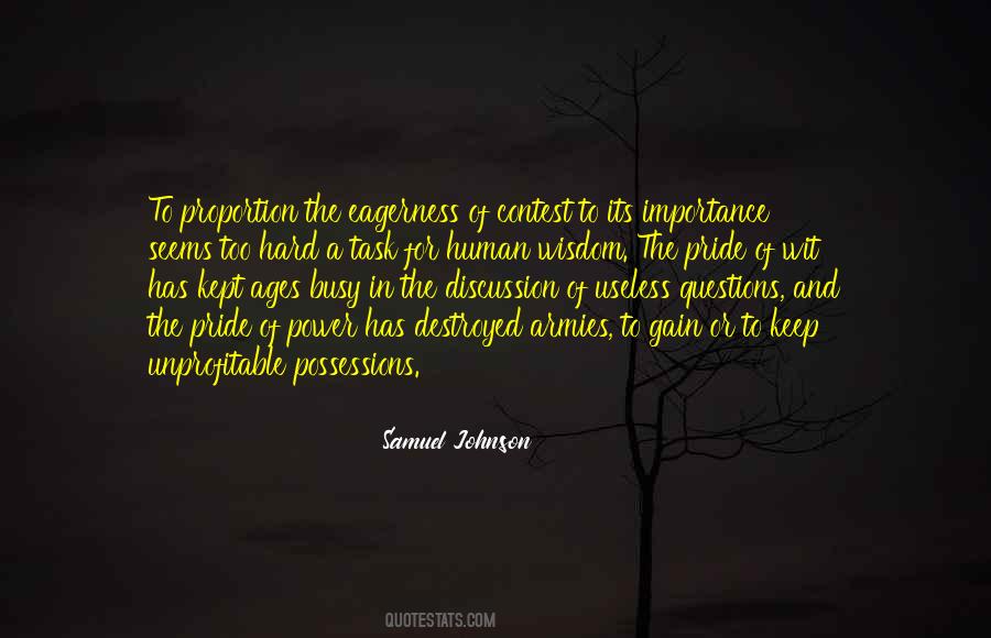 Power Of Wisdom Quotes #287798