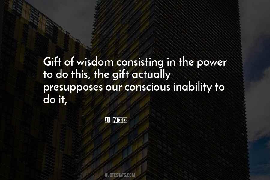 Power Of Wisdom Quotes #294197