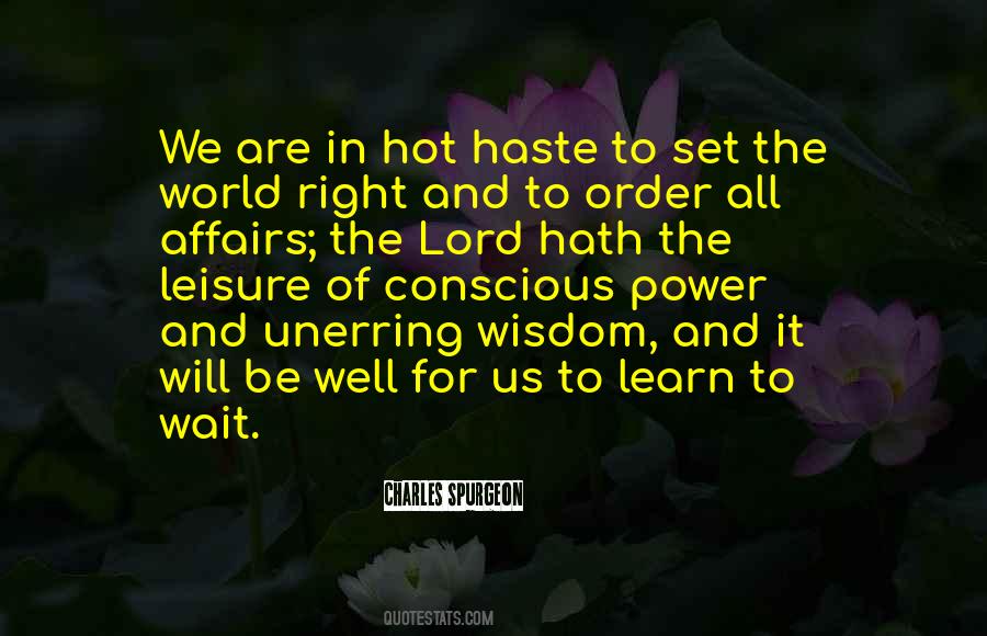 Power Of Wisdom Quotes #384956