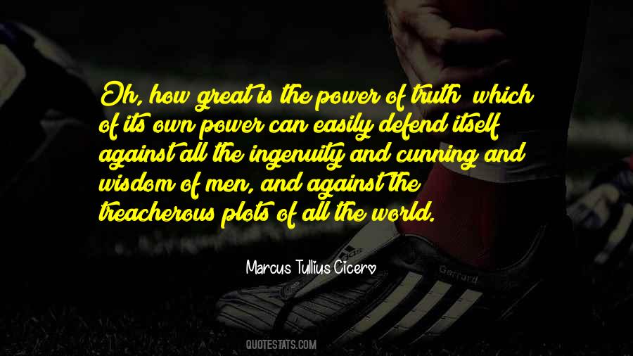 Power Of Wisdom Quotes #429176