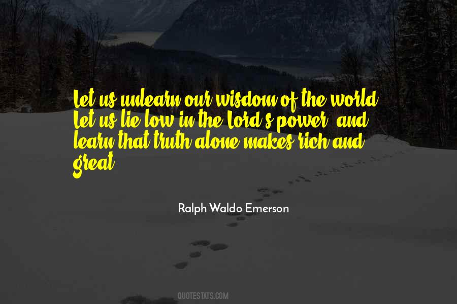 Power Of Wisdom Quotes #90592