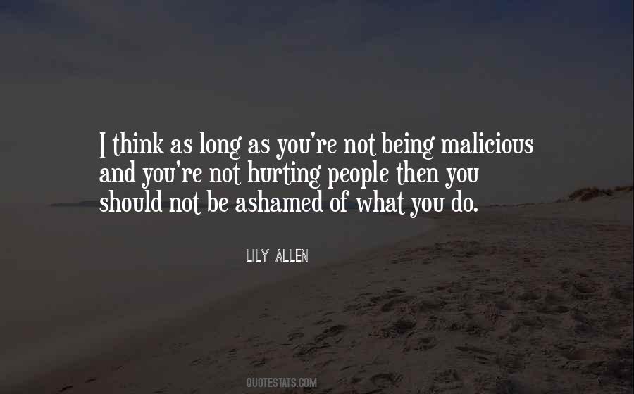 Quotes About Malicious People #952271