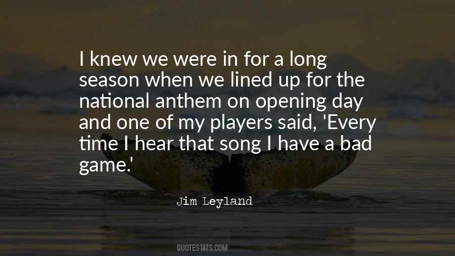 Best Jim Leyland Quotes #1125335