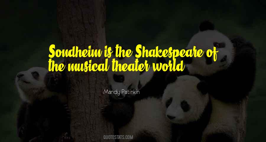 Shakespeare Theater Quotes #1166501