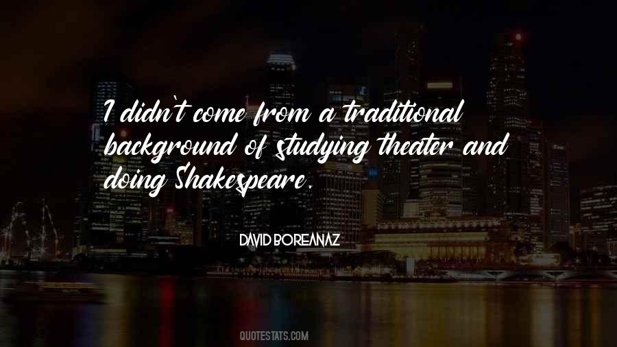 Shakespeare Theater Quotes #211806